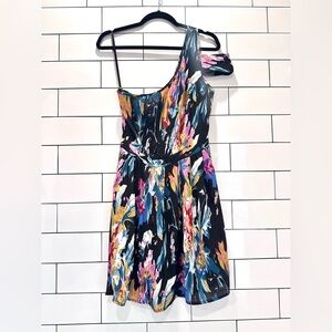 Reformed Brand one shoulder party dress!